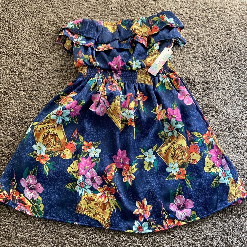 Flower Print Dress